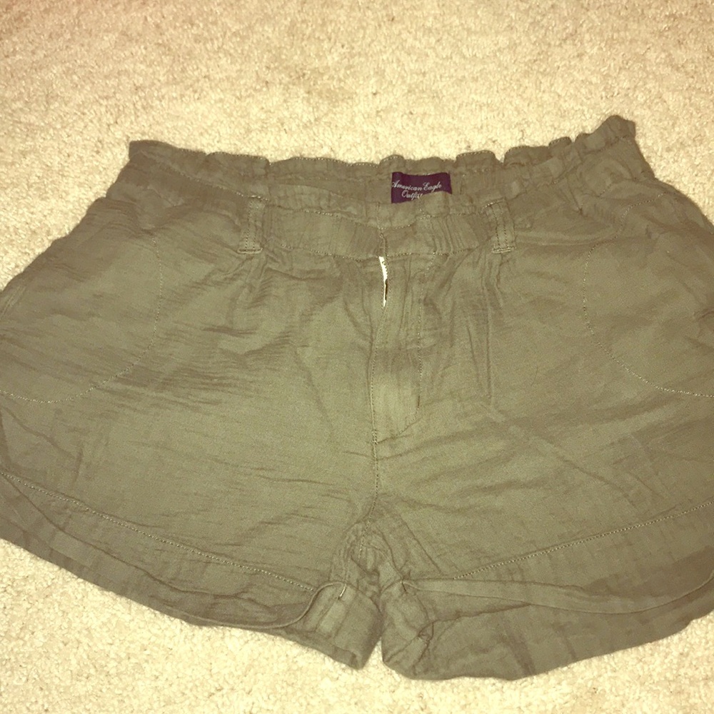 Green shorts